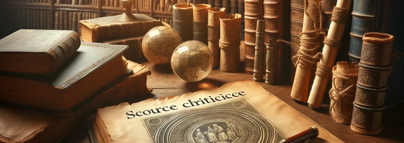Historien bakom källkritik