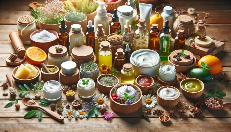 Hemmagjorda naturliga hudvårdsrutiner