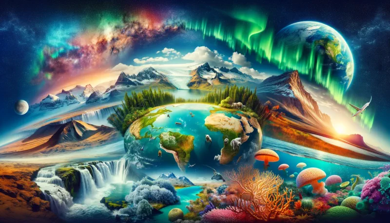 Naturliga fenomen och var man kan uppleva dem