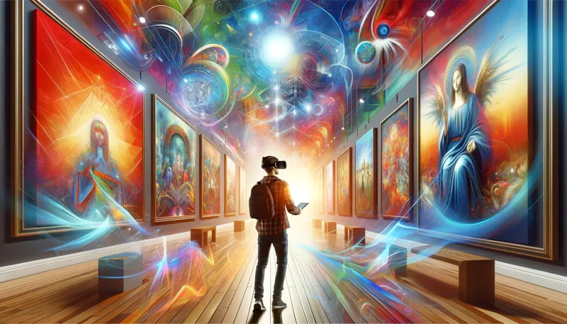Hur virtuell verklighet förändrar konstupplevelser