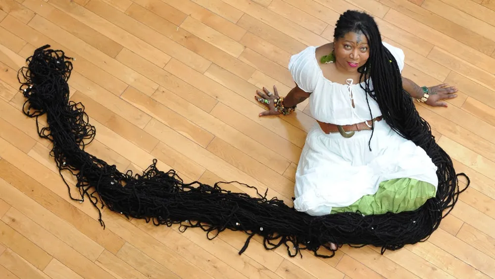 världens längsta hår