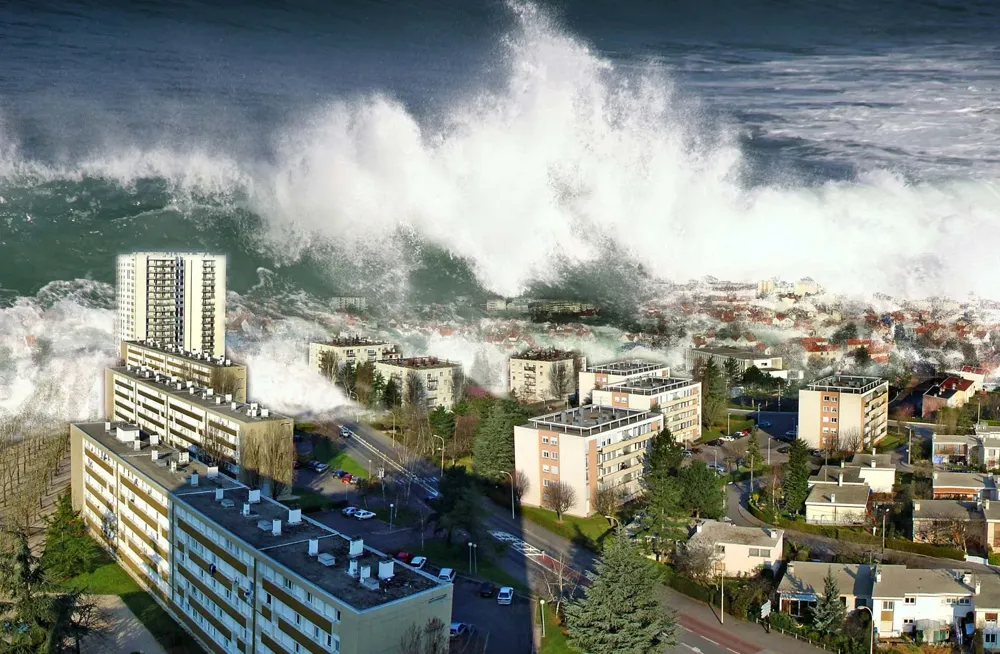 världens största tsunami
